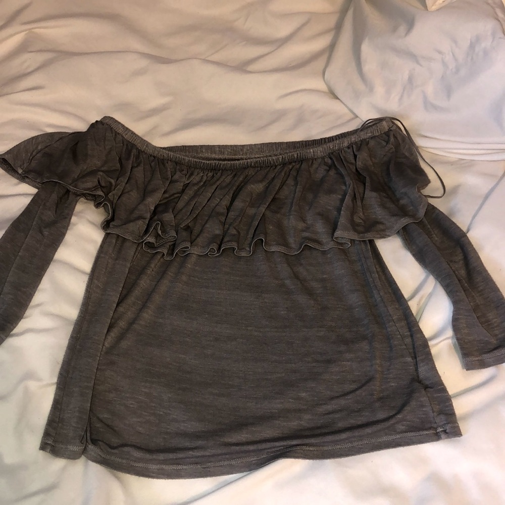off the shoulder shirt